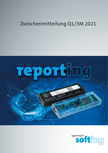 Miniature Softing AG Rapport trimestriel 2021-q1