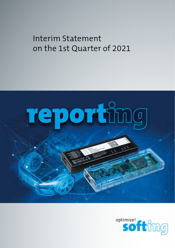Miniature Softing AG Rapport trimestriel 2021-q1