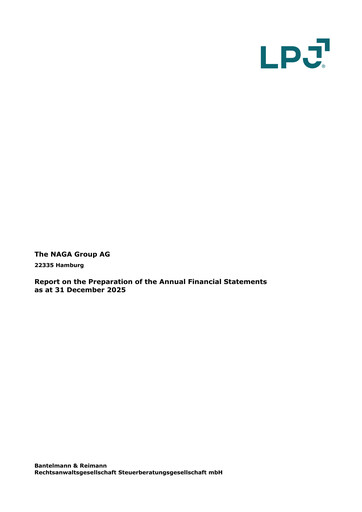 Thumbnail The NAGA Group Financial Statement 2025