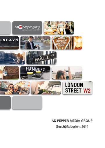 Thumbnail ad pepper media International Annual Report 2014