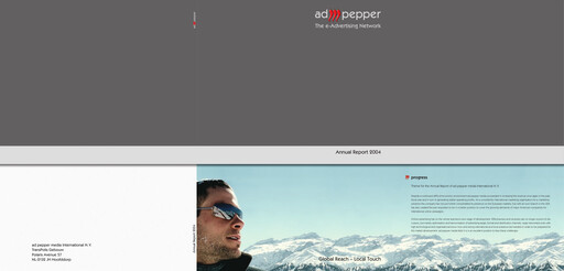 Miniature ad pepper media International Rapport annuel 2004
