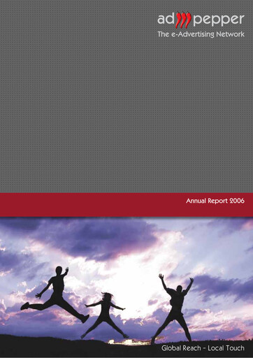 Miniature ad pepper media International Rapport annuel 2006