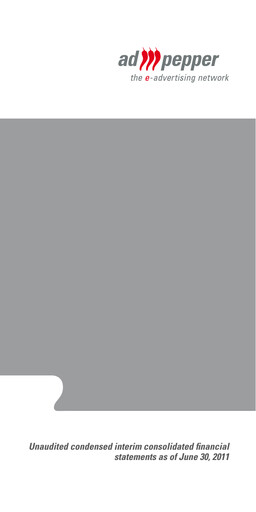 Miniature ad pepper media International Bilan financier 2011-h1