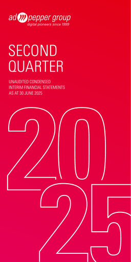 Miniature ad pepper media International Bilan financier 2025-h1