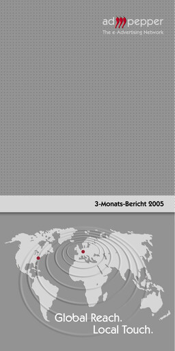 Thumbnail ad pepper media International Quarterly Report 2005-q1