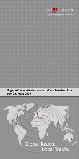 Thumbnail ad pepper media International Quarterly Report 2007-q1