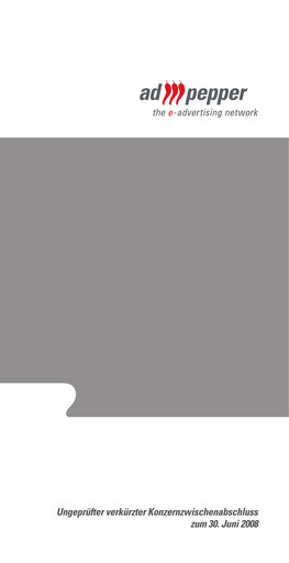 Thumbnail ad pepper media International Quarterly Report 2008-q2