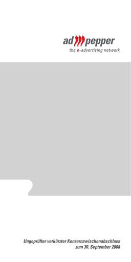 Thumbnail ad pepper media International Quarterly Report 2008-q3