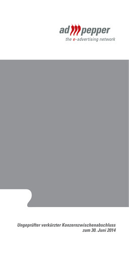 Thumbnail ad pepper media International Quarterly Report 2014-q2