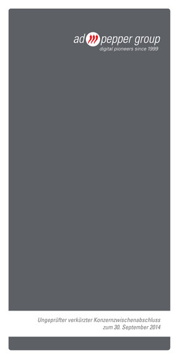 Thumbnail ad pepper media International Quarterly Report 2014-q3