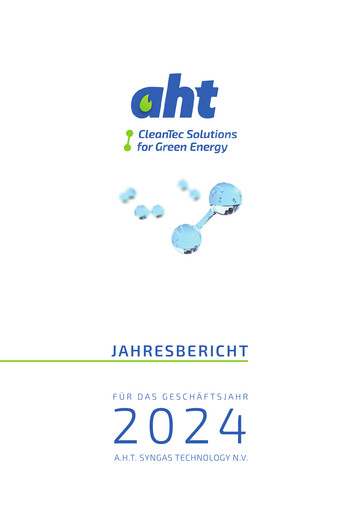 Thumbnail AHT Syngas Technology Annual Report 2024