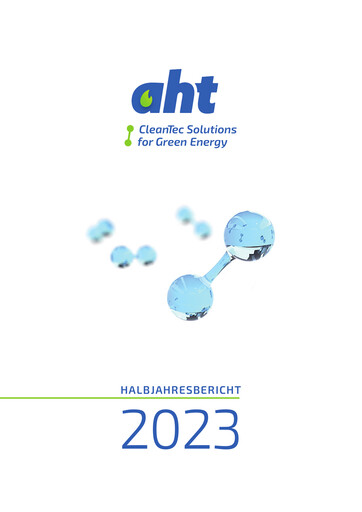 Thumbnail AHT Syngas Technology Half-year Report 2023-h1
