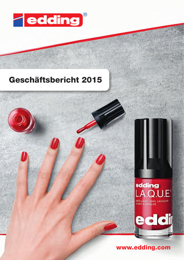 Thumbnail edding AG Annual Report 2015