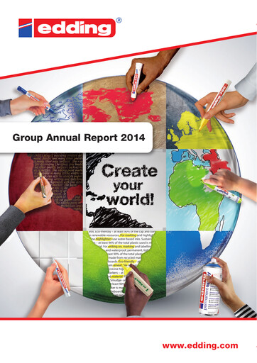 Vorschaubild edding AG Jahresbericht 2014
