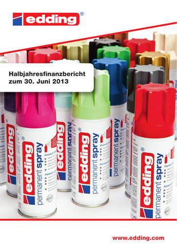 Thumbnail edding AG Half-year Report 2013-h1