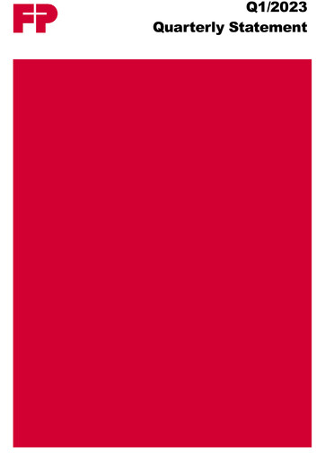 Thumbnail Francotyp-Postalia Holding AG Quarterly Report 2023-q1