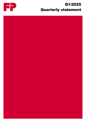 Thumbnail Francotyp-Postalia Holding AG Quarterly Report 2025-q1
