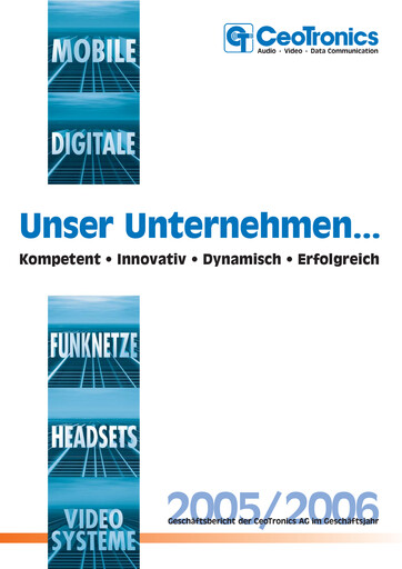 Thumbnail CeoTronics Annual Report 2005-2006