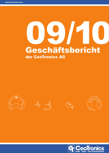 Thumbnail CeoTronics Annual Report 2009-2010