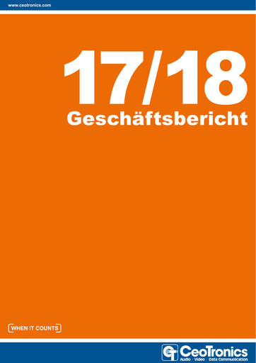 Thumbnail CeoTronics Annual Report 2017-2018