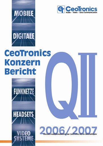 Thumbnail CeoTronics Half-year Report 2006-h1