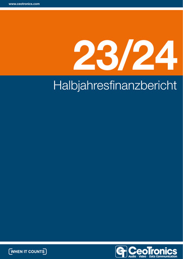 Thumbnail CeoTronics Half-year Report 2023-h1