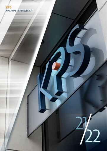 Vorschaubild KPS AG Nachhaltigkeitsbericht 2021-2022