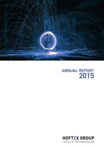 Thumbnail Hoftex Group AG Annual Report 2015