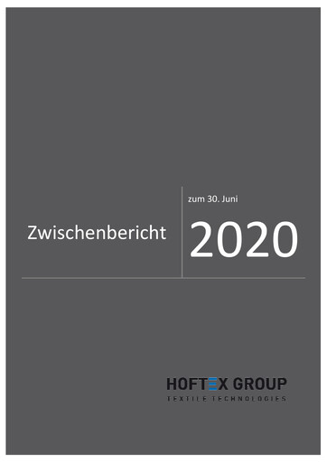 Thumbnail Hoftex Group AG Half-year Report 2020-h1