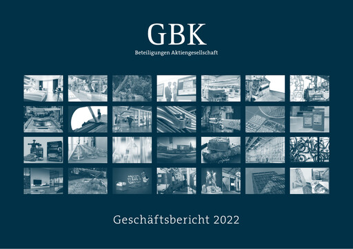 Thumbnail GBK Beteiligungen AG Annual Report 2022