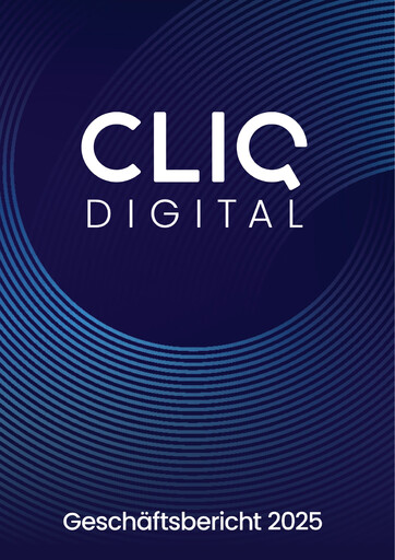 Thumbnail Cliq Digital AG Annual Report 2025
