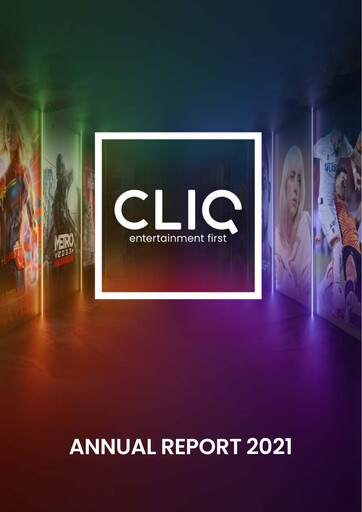 Thumbnail Cliq Digital AG Annual Report 2021