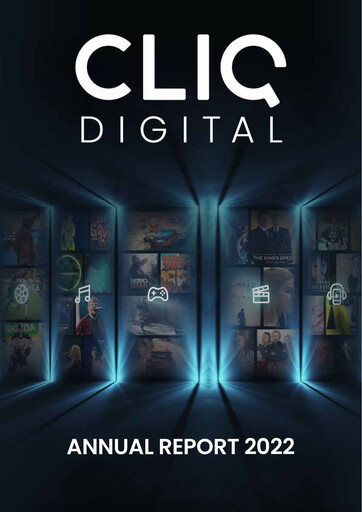 Thumbnail Cliq Digital AG Annual Report 2022
