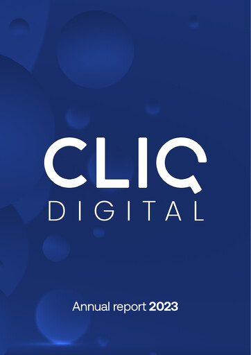 Thumbnail Cliq Digital AG Annual Report 2023