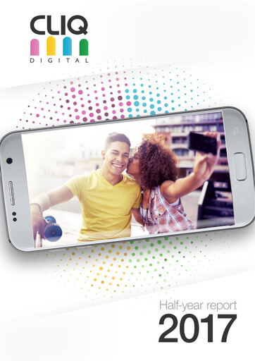 Thumbnail Cliq Digital AG Half-year Report 2017-h1