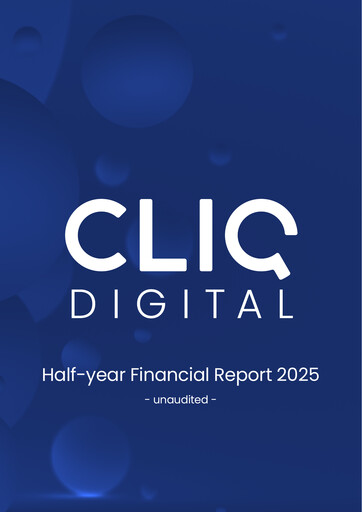 Thumbnail Cliq Digital AG Half-year Report 2025-h1