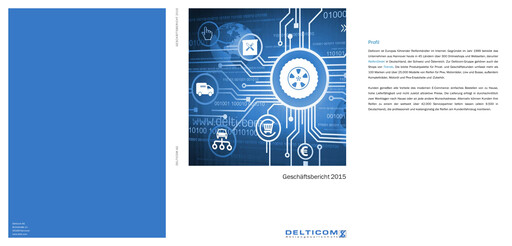 Vorschaubild Delticom AG Jahresbericht 2015