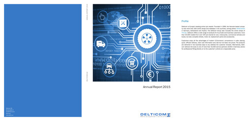 Thumbnail Delticom AG Annual Report 2015