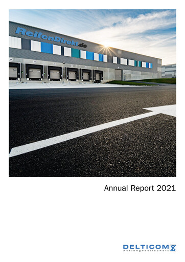 Thumbnail Delticom AG Annual Report 2021