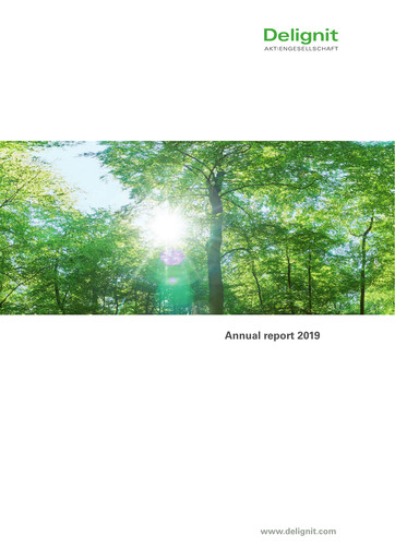 Thumbnail Delignit AG Annual Report 2019