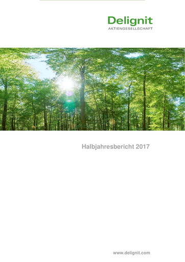 Miniature Delignit AG Rapport semestriel 2017-h1