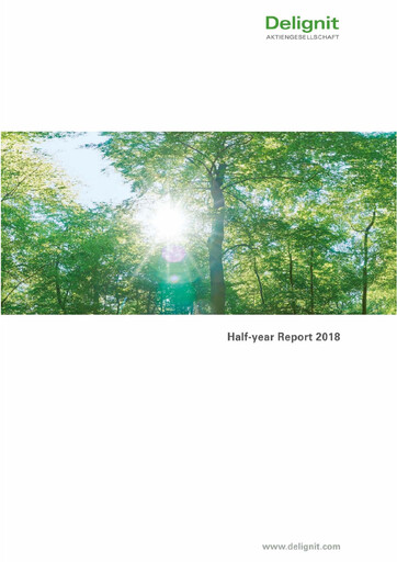 Miniature Delignit AG Rapport semestriel 2018-h1