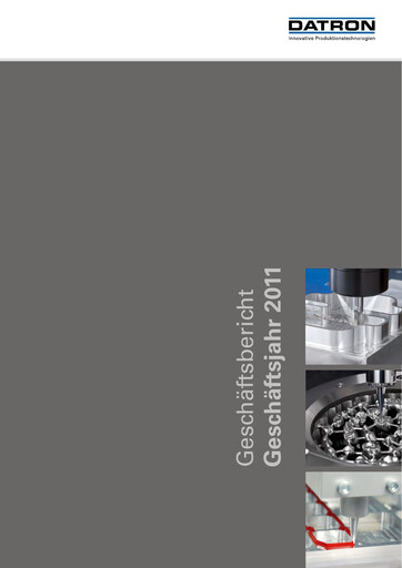 Thumbnail DATRON AG Annual Report 2011