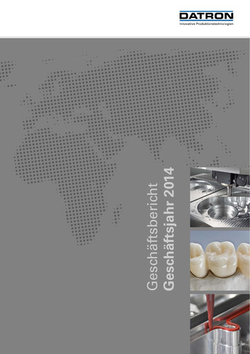 Thumbnail DATRON AG Annual Report 2014