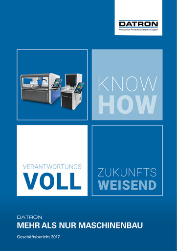 Thumbnail DATRON AG Annual Report 2017