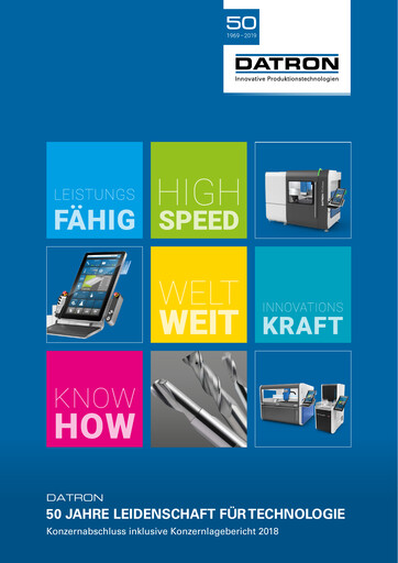 Miniature DATRON AG Bilan financier 2018