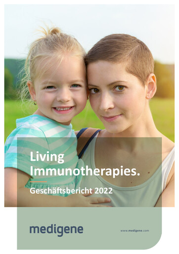 Thumbnail Medigene AG Annual Report 2022