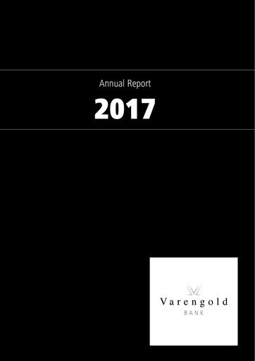 Vorschaubild Varengold Bank AG Jahresbericht 2017