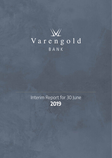 Miniature Varengold Bank AG Rapport semestriel 2019-h1