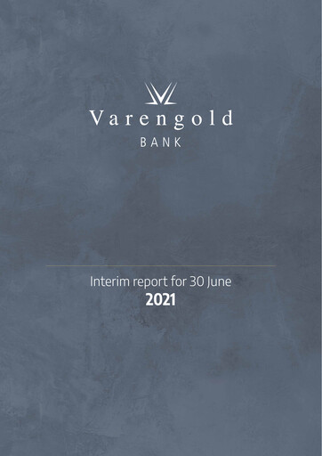 Miniature Varengold Bank AG Rapport semestriel 2021-h1